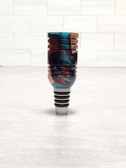 Superman Swirl Bottle Stopper