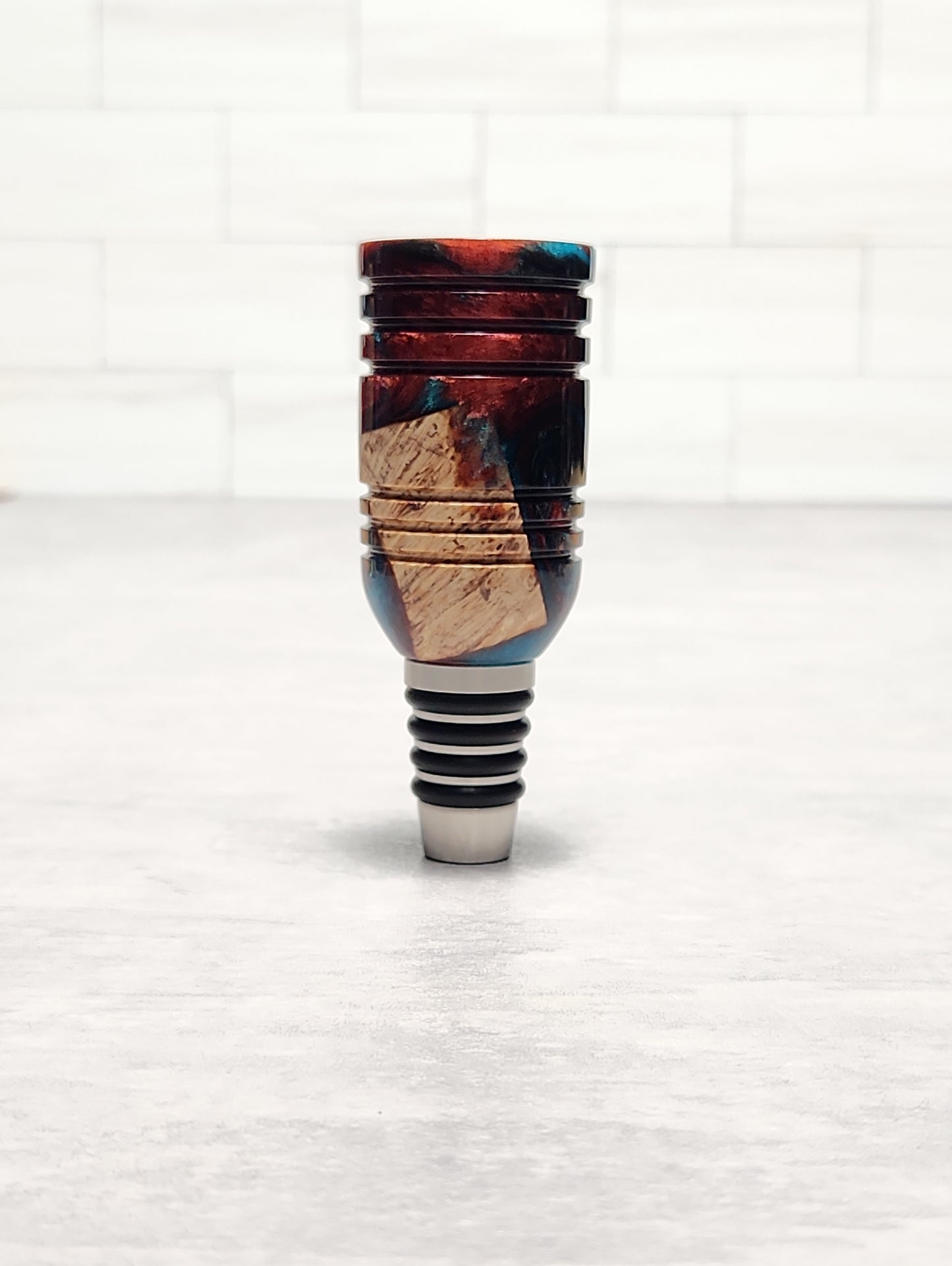 Superman Swirl Bottle Stopper