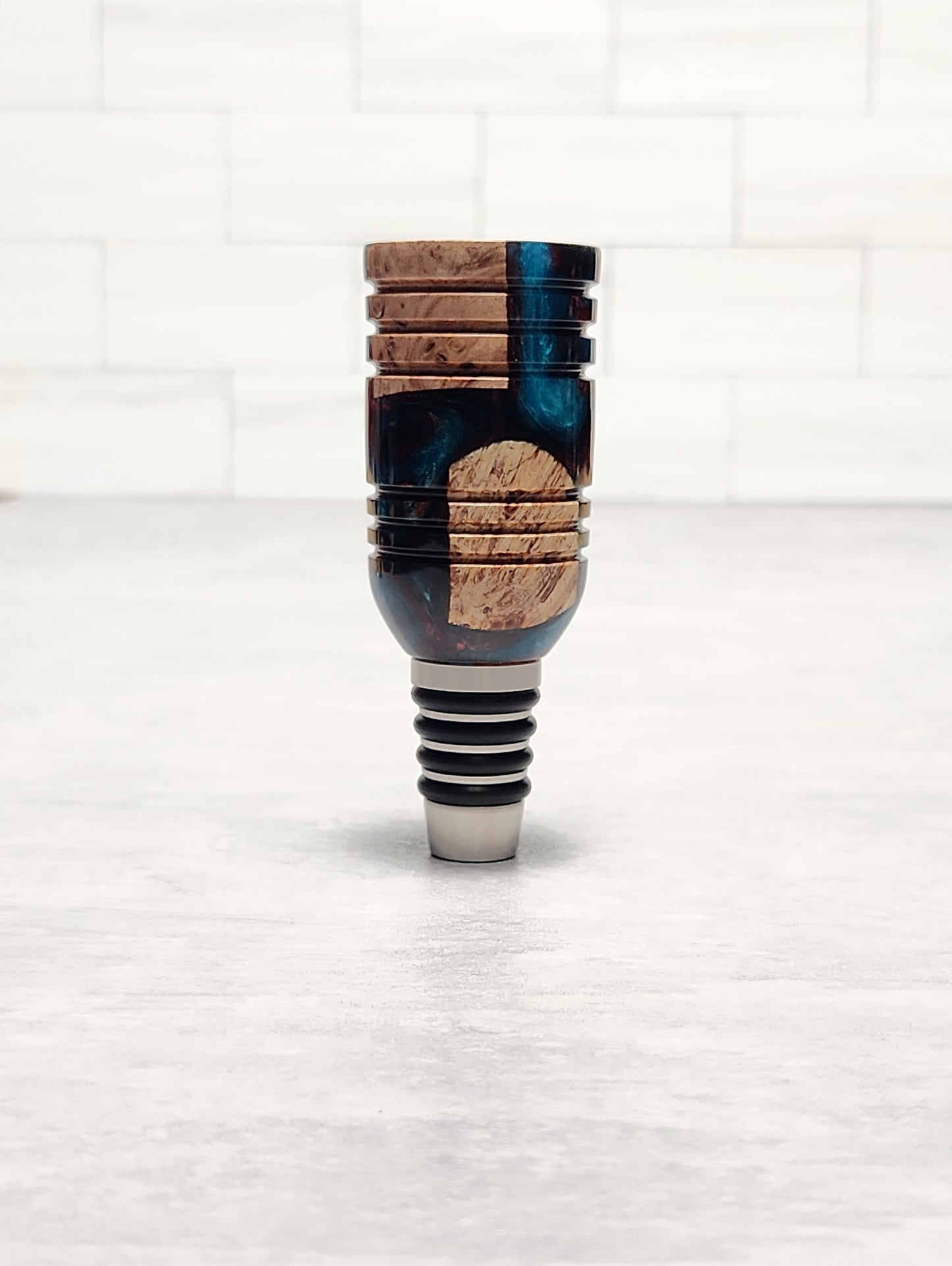 Superman Swirl Bottle Stopper